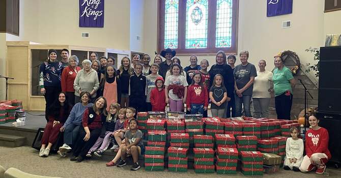 Operation Christmas Child Packing Party