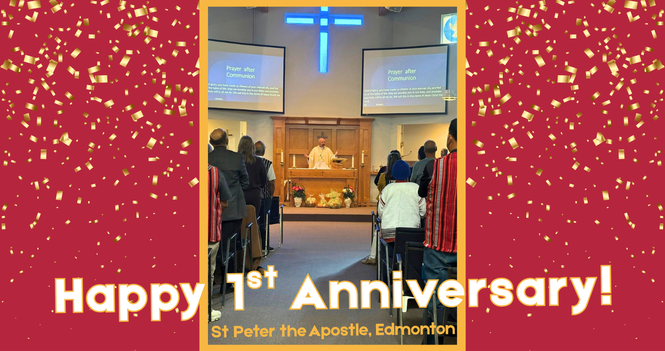 Happy Anniversary to St. Peter the Apostle