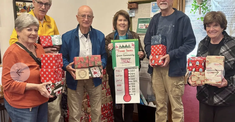 Greer Community Ministries Tissue Box Collection