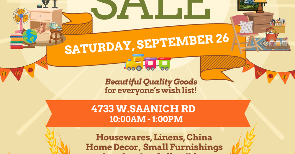 St Michael's W Saanich: Fall Sale