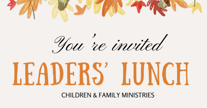 Leaders' Lunch