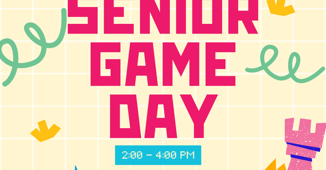 Senior Game Day