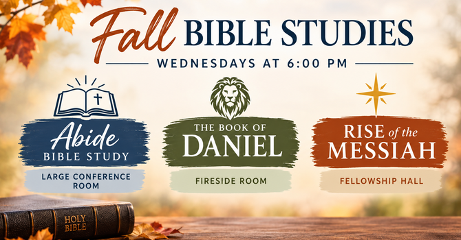 Fall Bible Studies