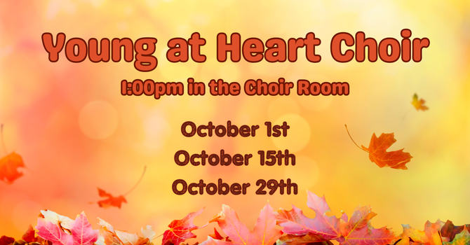 Young at Heart Choir Rehearsal