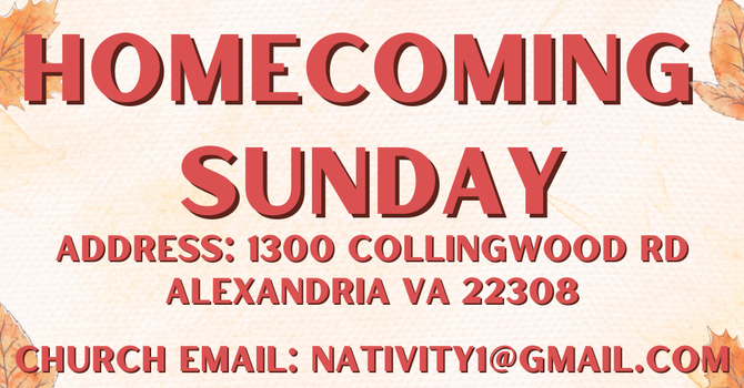 Homecoming Worship and Picnic