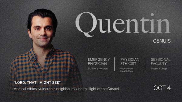 Guest Speaker: Dr. Quentin Genuis
