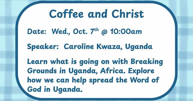 Coffee & Christ