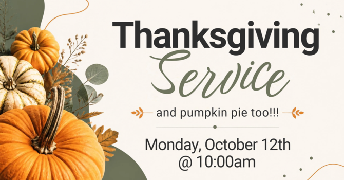 Thanksgiving Service
