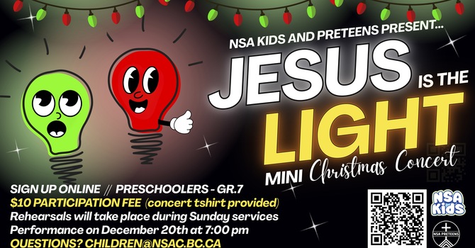 Jesus is the Light Christmas Concert