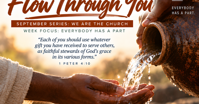 Grace Was Meant To Flow Through You image