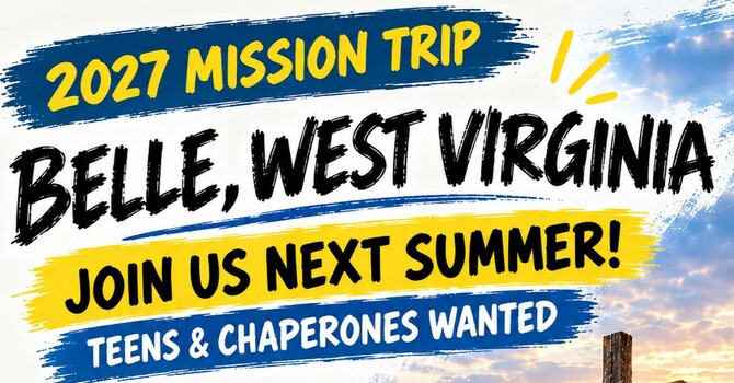 2027 Teen Mission Trip