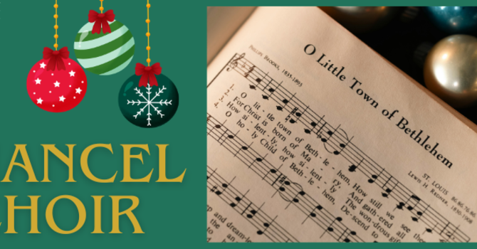 Chancel Choir Christmas Program