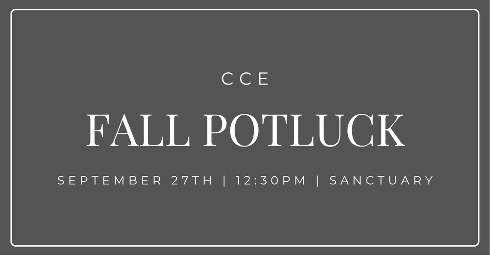 Fall Potluck