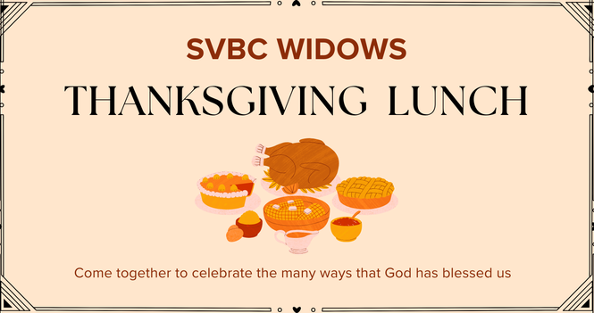 Widows Thanksgiving Lunch