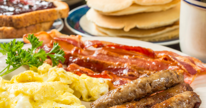 Men's Breakfast & Work day