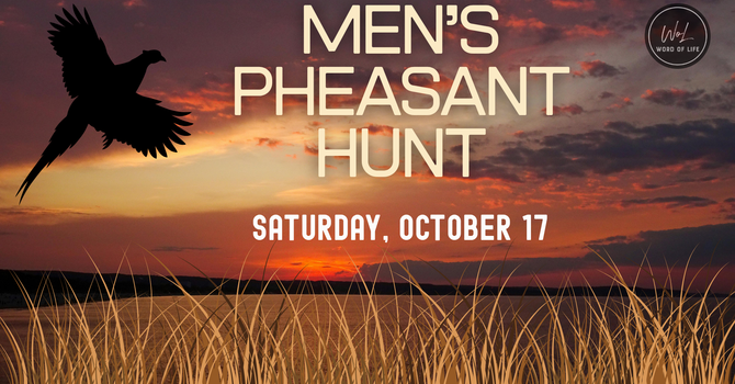 Men's Phesant Hunt