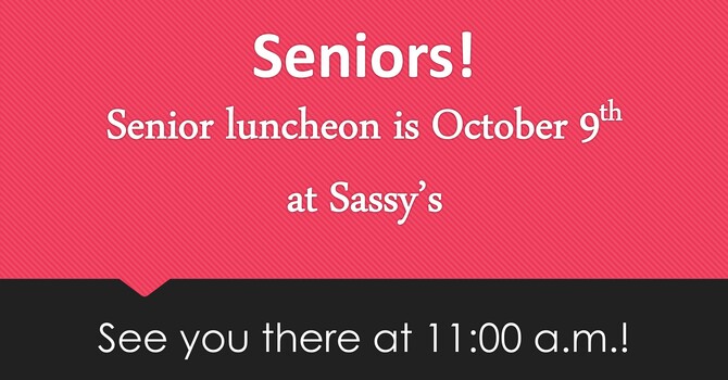 Senior Adult Luncheon