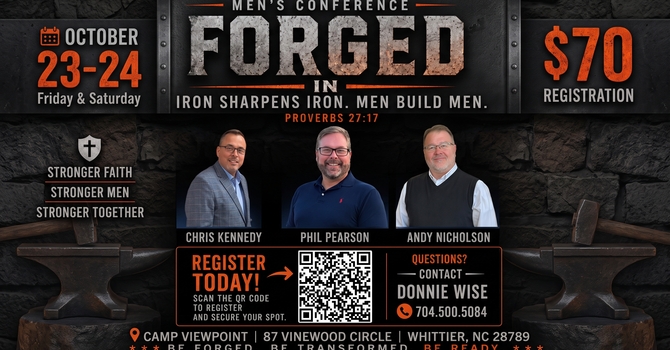 Forged In Fire Men's Conference