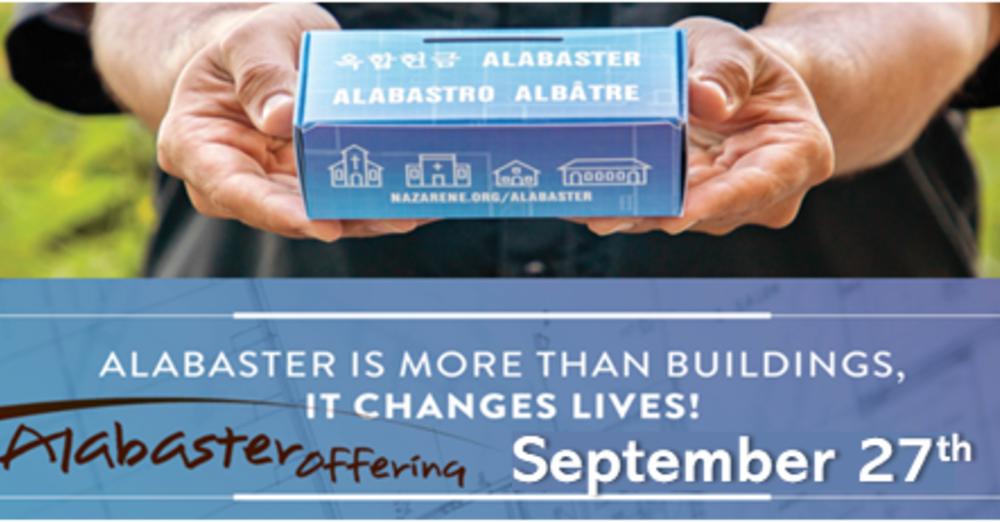 Alabaster Offering - TODAY!