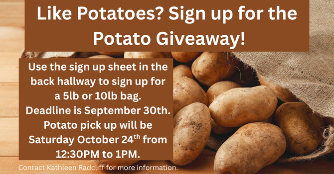 Potato Give Away image