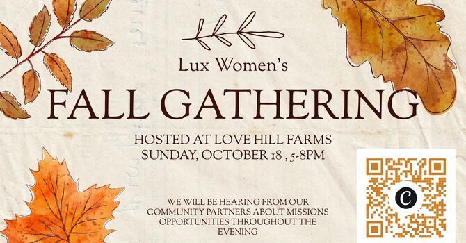 Lux Women's Fall Gathering 