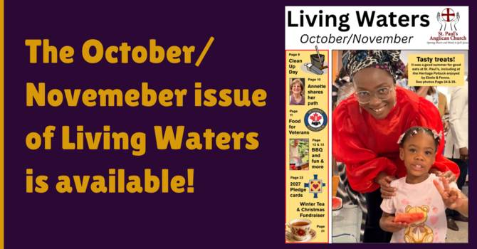 Living Waters October/November Edition 