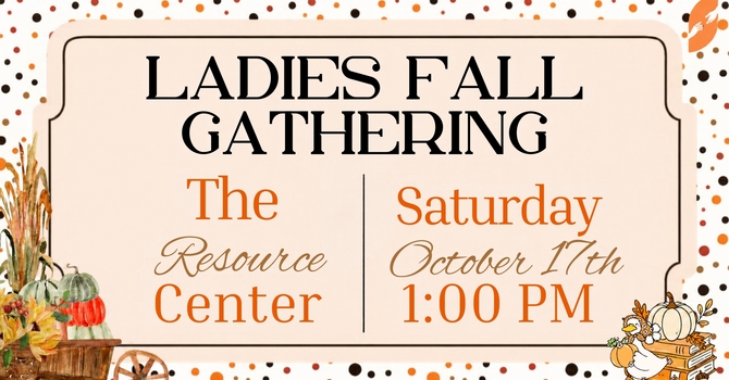 Ladies Fall Gathering