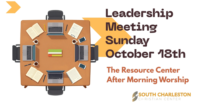 October Leadership Meeting