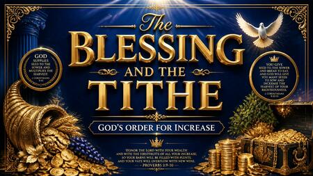 The Blessing and the Tithe: God’s Order for Increase