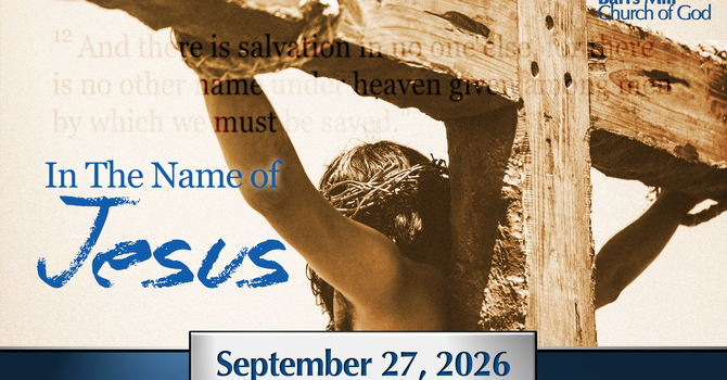 In The Name of Jesus