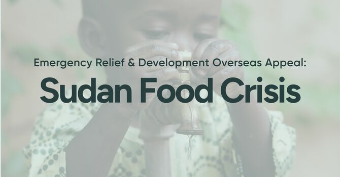 ERDO: Sudan Food Crisis Update