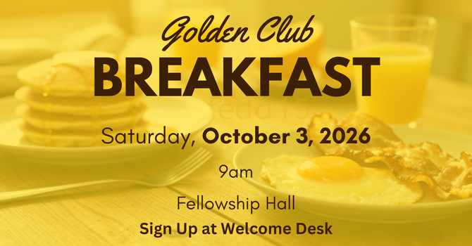 Golden Club Breakfast