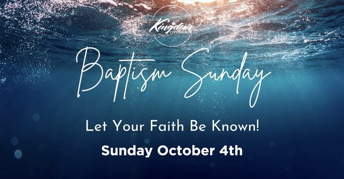 Baptism Sunday