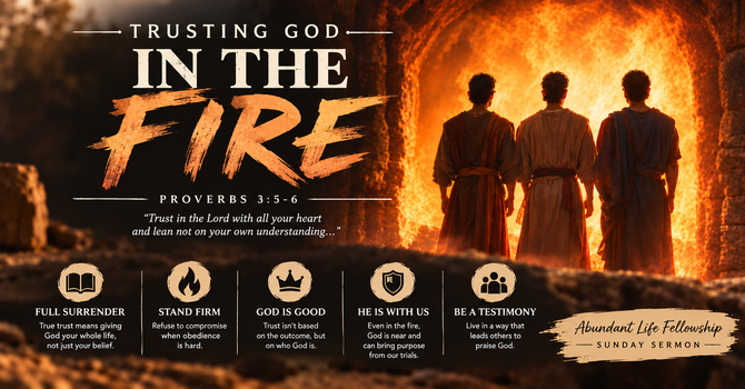 Trusting God in the Fire