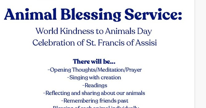 Animal Blessing Service