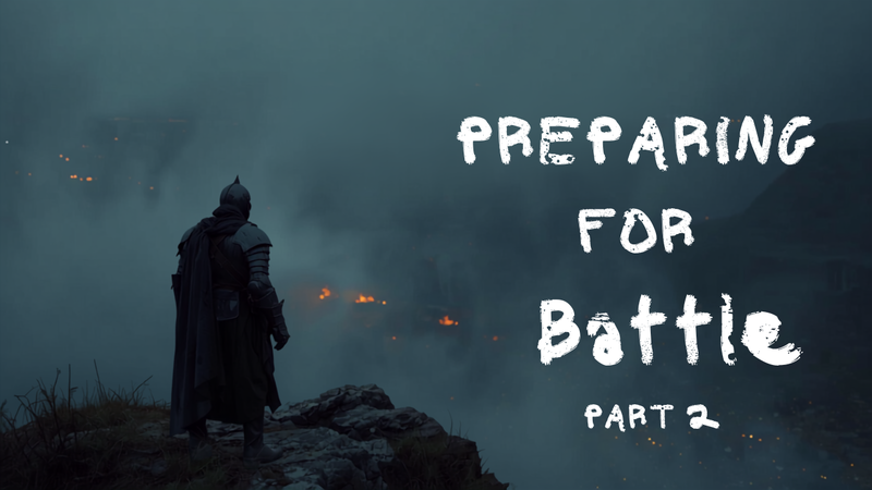 Preparing For Battle Part 2