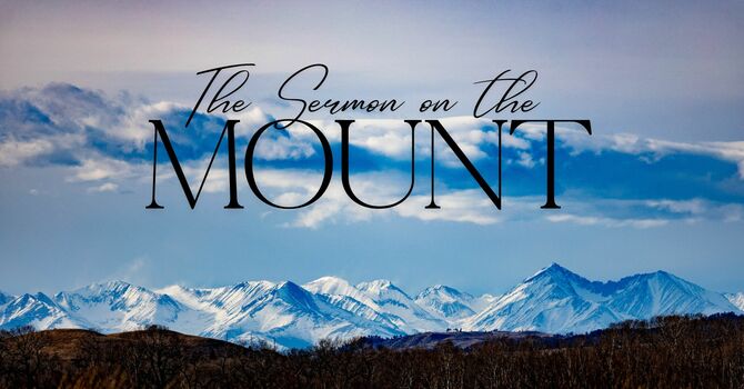 Sermon on the Mount week 4