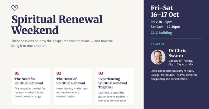 Spiritual Renewal Weekend