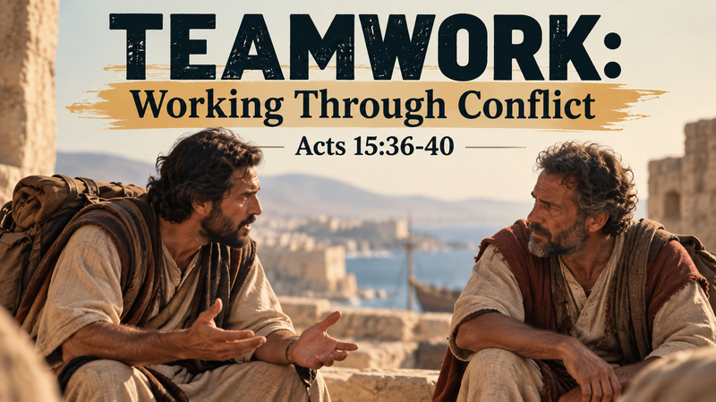 "Teamwork: Working Through Conflict"