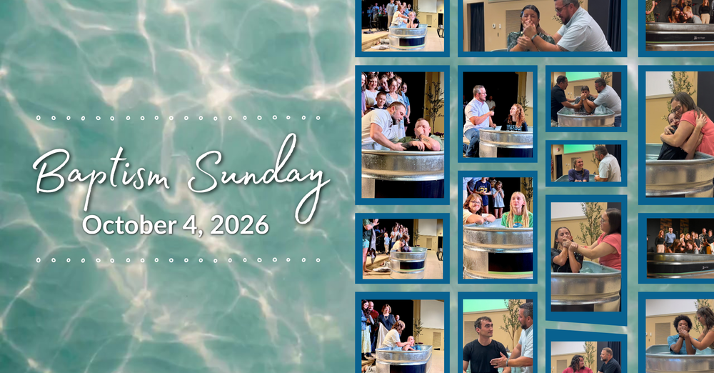 Baptism Sunday