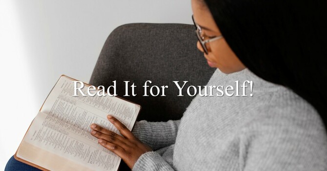Read It for Yourself!