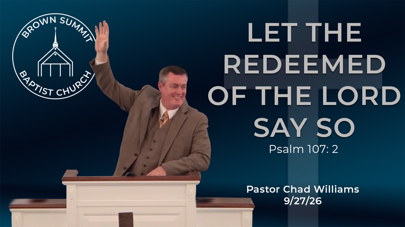 Let the Redeemed of the Lord Say