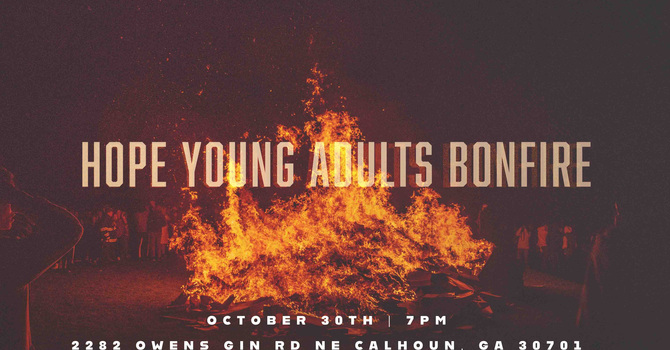Hope Young Adults Bonfire