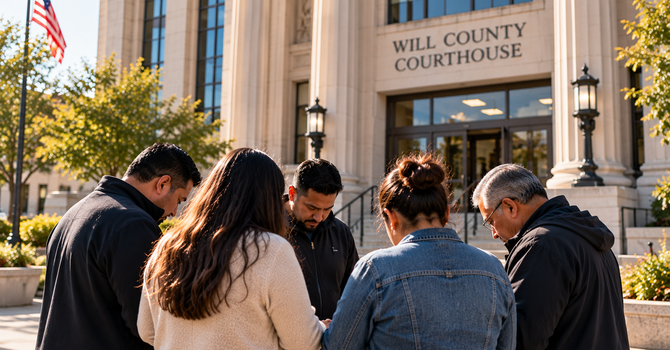 Prayer Ministry at the Courthouse 
