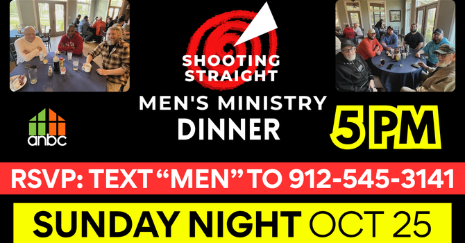 Shooting Straight Mens Dinner