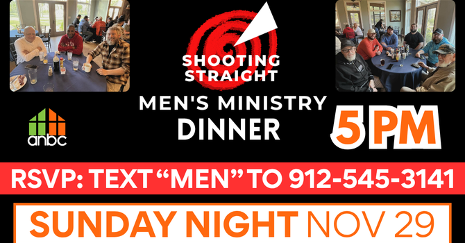 Shooting Straight Mens Dinner