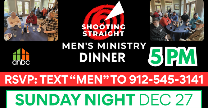 Shooting Straight Mens Dinner