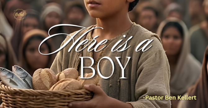 "Here is a boy..." | Pastor Ben Kellert image
