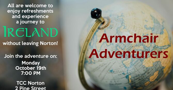 Armchair Adventurers - Republic of Ireland - Oct 19 image