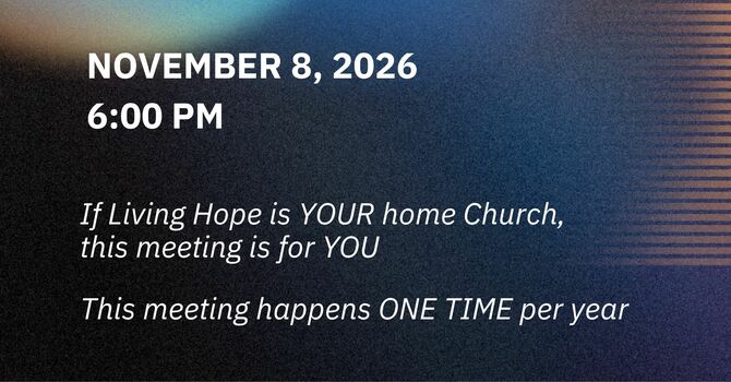 Annual Membership Meeting